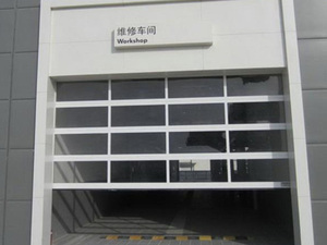 商用透视上滑门